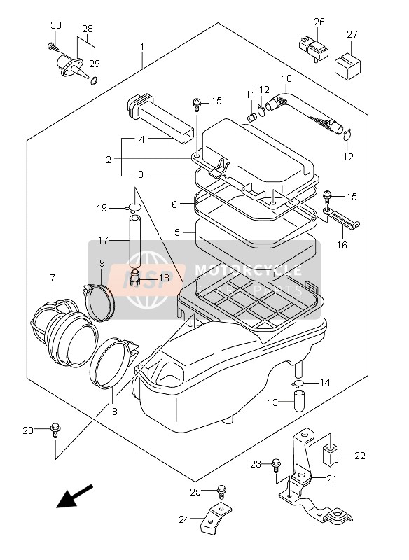 1379114F00, Holder, Filter, Suzuki, 0